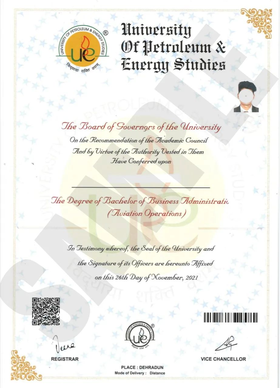 Sample Certificate